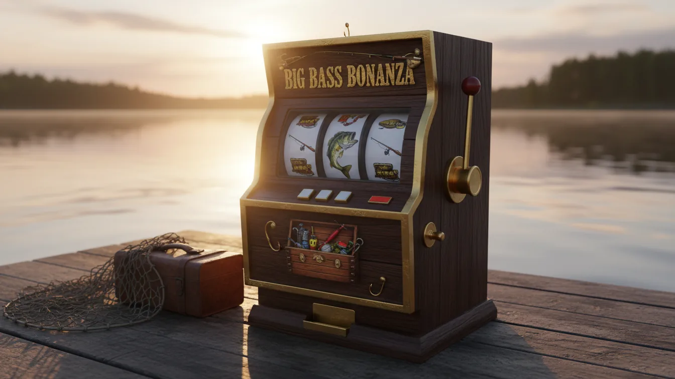 Old fisherman ready to play big bass bonanza